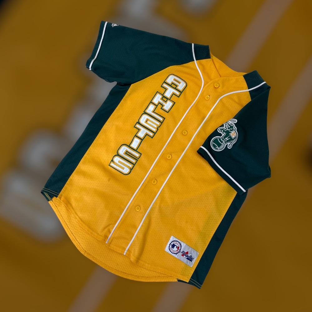 Vintage 90s Oakland Athletics Jersey by Majestic